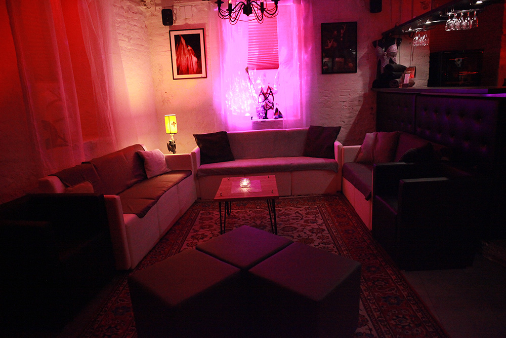 Blick in den Barbereich